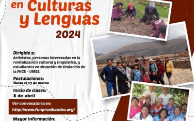 Convocatoria: Diplomado en Culturas y Lenguas 7ma. versión