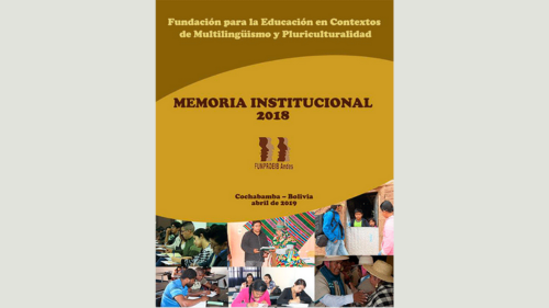 Memoria institucional 2018
