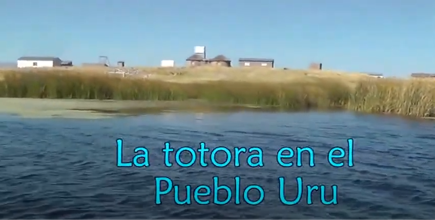 La totora en el Pueblo Uru