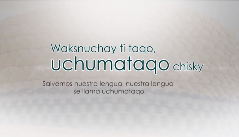 Wasknuchay ti taqo, uchumataqo chiskyWasknuchay ti taqo, uchumataqo chisky (Salvemos nuestra lengua, nuestra lengua se llama uchumataqo). Experiencia de revitalización lingüística en Irohito UrusWasknuchay ti taqo, uchumataqo chisky